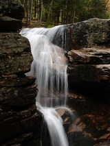 Waterfalls in Flume Gorge