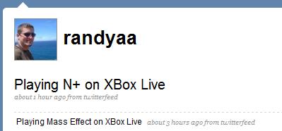 XBox 360 Twitter Updates