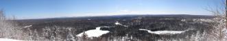 View From Little Blue Mountain - Panorama