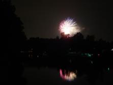 Fireworks Over Canal in Pittsford