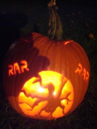 Our First ‘Kit’ Pumpkin