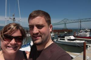 Randy and Rachel in Astoria